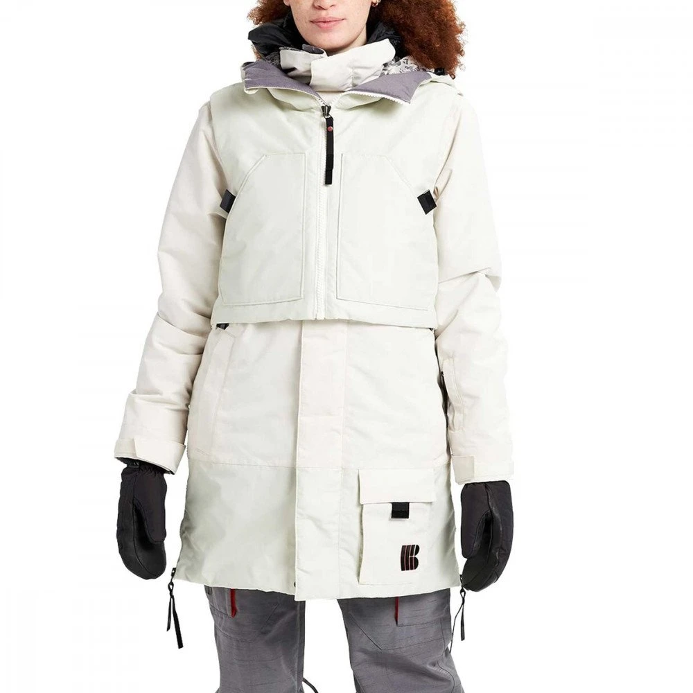BURTON GIACCA PARKA AMORA DONNA Bianco 1 BURTON GIACCA PARKA AMORA DONNA Bianco