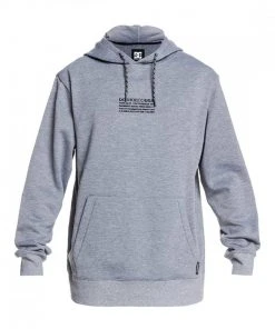 DC SHOES FELPA CON CAPPUCCIO VERSE Grigio