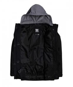 DC SHOES GIACCA AGENT Nero -Offerte Snowboard Negozio dc shoes adytj03010 giacca agent abbigliamento snowboard uomo 041121601 kvj6 3