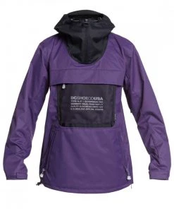 DC SHOES GIACCA ANORAK ASAP Viola