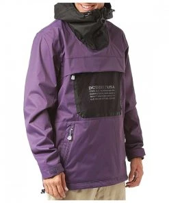 DC SHOES GIACCA ANORAK ASAP Viola -Offerte Snowboard Negozio dc shoes adytj03011 giacca anorak asap abbigliamento snowboard uomo 041121801 psd0 3