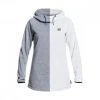 DC SHOES FELPA CON CAPPUCCIO SALEM DONNA Bianco, Grigio