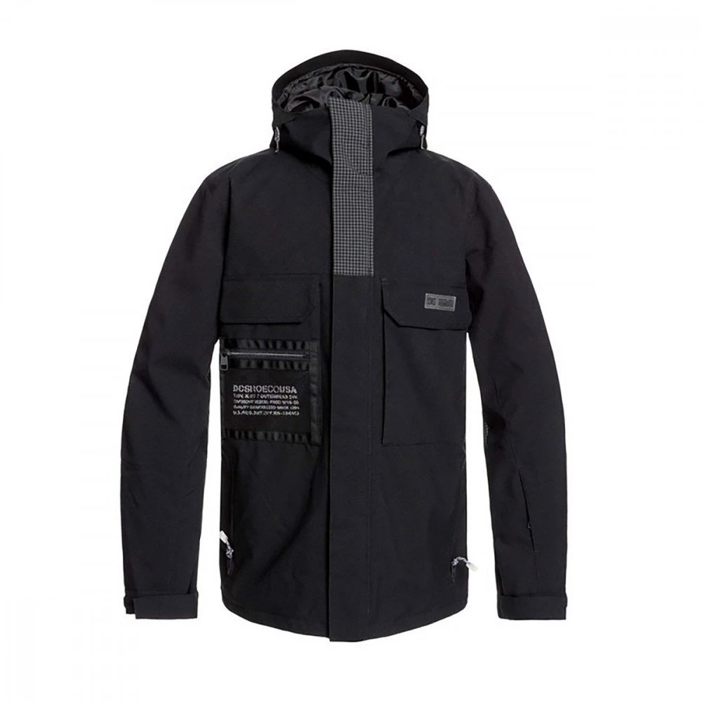 DC SHOES GIACCA DEFIANT Nero 1 DC SHOES GIACCA DEFIANT Nero