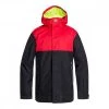 DC SHOES GIACCA DEFY Nero, Rosso