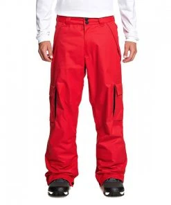 DC SHOES PANTALONI BANSHEE Rosso