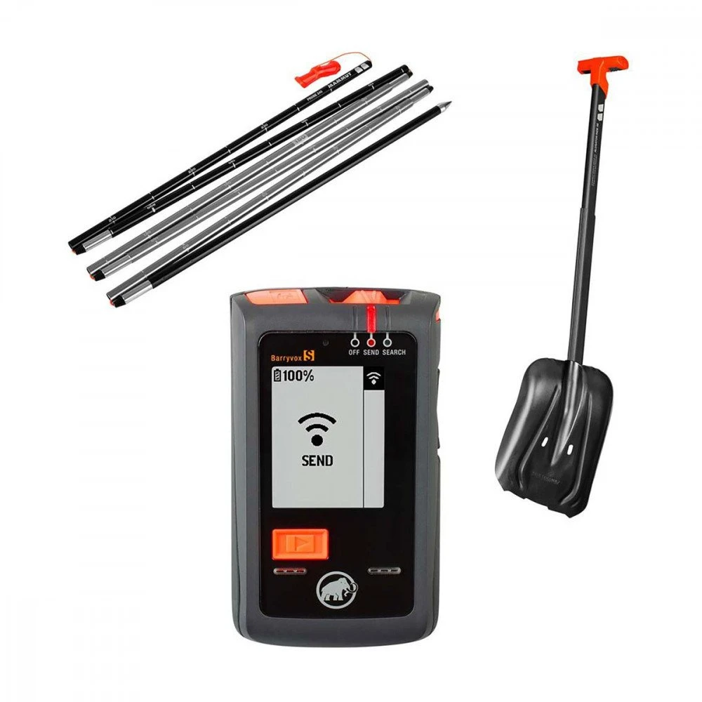MAMMUT KIT BARRYVOX® S ARTVA+PALA+SONDA 1 MAMMUT KIT BARRYVOX® S ARTVA+PALA+SONDA