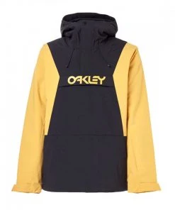 OAKLEY GIACCA ANORAK TNP INSULATED Giallo, Nero