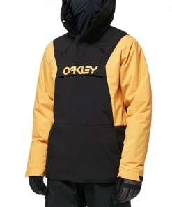 OAKLEY GIACCA ANORAK TNP INSULATED Giallo, Nero -Offerte Snowboard Negozio oakley foa400930 giacca anorak tnp insulated abbigliamento snowboard uomo 043420501 9ei 3