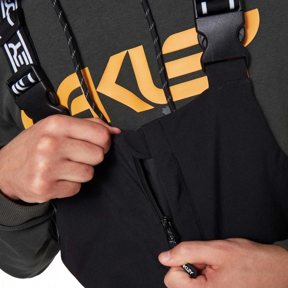 OAKLEY SALOPETTE TNP SHELL BIB Nero 4 OAKLEY SALOPETTE TNP SHELL BIB Nero - immagine 4