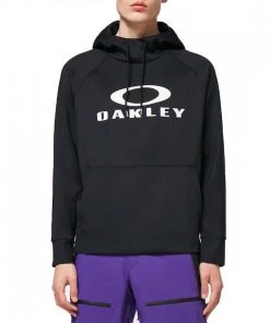 OAKLEY FELPA CON CAPPUCCIO SIERRA DWR Nero -Offerte Snowboard Negozio oakley foa402382 felpa con cappuccio sierra dwr abbigliamento snowboard uomo 043421301 02e 3