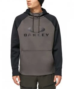 OAKLEY FELPA CON CAPPUCCIO SIERRA DWR Grigio -Offerte Snowboard Negozio oakley foa402382 felpa con cappuccio sierra dwr abbigliamento snowboard uomo 043421501 9ef 3