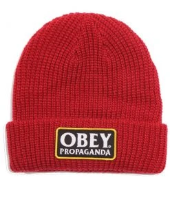 OBEY Beanie Demaged Basic