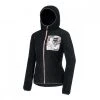 PICTURE FELPA FULL ZIP CON CAPPUCCIO IZIMO DONNA Nero