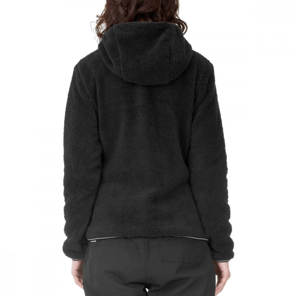 PICTURE FELPA FULL ZIP CON CAPPUCCIO IZIMO DONNA Nero 4 PICTURE FELPA FULL ZIP CON CAPPUCCIO IZIMO DONNA Nero - immagine 4