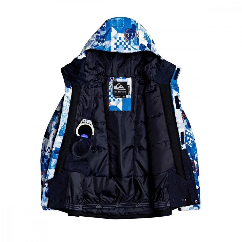 QUIKSILVER GIACCA MISSION BLOCK BAMBINO Azzurro 3 QUIKSILVER GIACCA MISSION BLOCK BAMBINO Azzurro - immagine 3