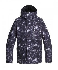 QUIKSILVER GIACCA MISSION PRINTED Blu