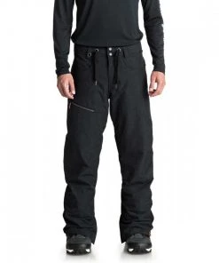 QUIKSILVER PANTALONI FOREST OAK Nero