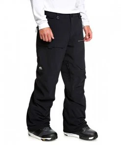 QUIKSILVER PANTALONI TRAVIS RICE STRETCH Nero -Offerte Snowboard Negozio quiksilver eqytp03110 pantaloni travis rice stretch abbigliamento snowboard uomo 039218501 kvj0 3