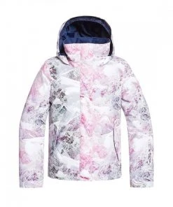 ROXY GIACCA JETTY BAMBINA Bianco