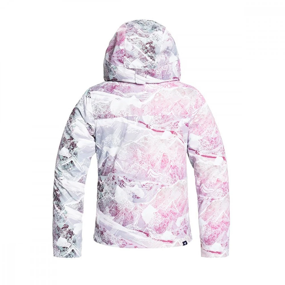 ROXY GIACCA JETTY BAMBINA Bianco 3 ROXY GIACCA JETTY BAMBINA Bianco - immagine 3