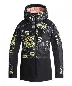 ROXY GIACCA TORAH BRIGHT SNOWFLAKE DONNA Nero