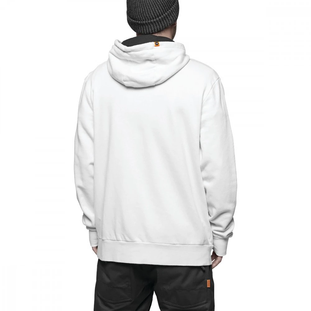 THIRTY TWO Felpa C/capp Stamped Bianco 2 THIRTY TWO Felpa C/capp Stamped Bianco - immagine 2