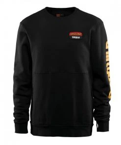 THIRTY TWO FELPA GIROCOLLO VAULT Nero