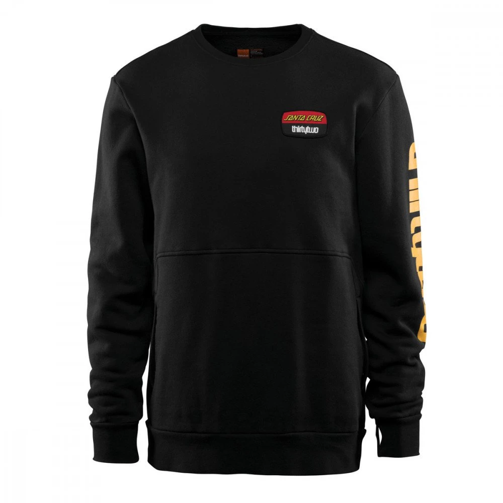 THIRTY TWO FELPA GIROCOLLO VAULT Nero 1 THIRTY TWO FELPA GIROCOLLO VAULT Nero