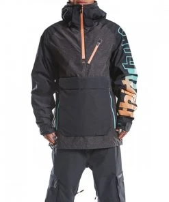 THIRTY TWO GIACCA ANORAK LIGHT WALKER Nero