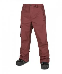 VOLCOM PANTALONI VENTRAL Bordeaux