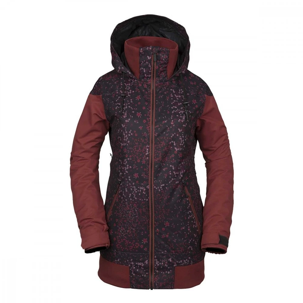 VOLCOM GIACCA MEADOW INSULATION DONNA Bordeaux 1 VOLCOM GIACCA MEADOW INSULATION DONNA Bordeaux