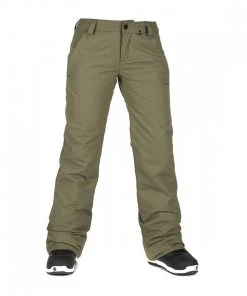 VOLCOM PANTALONI FROCHICKIE INS DONNA Verde